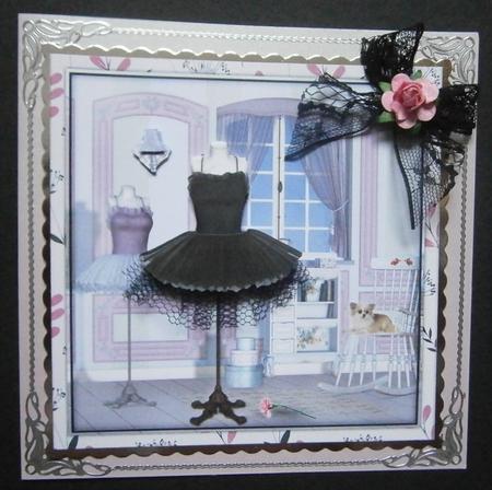 Black Ballet Dress by Davina Rundle