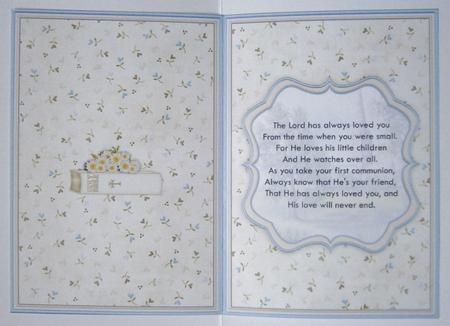 First Holy Communion Girl & Bible Insert for Cup425408_68 by Davina Rundle