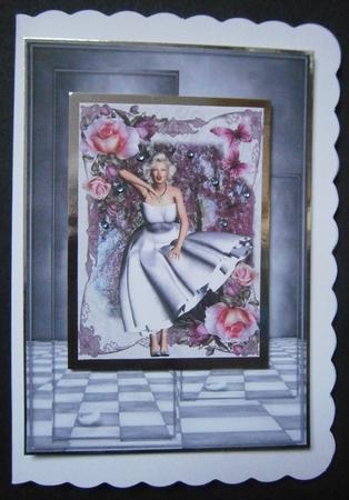 1950's Style the Blonde A4 by Davina Rundle