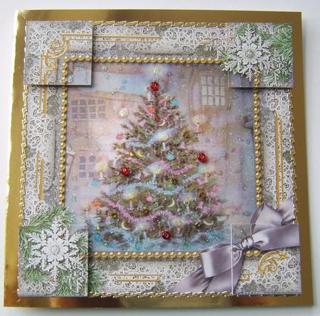 How Tree Looks Snow 8inch Picture Sheet by Davina Rundle