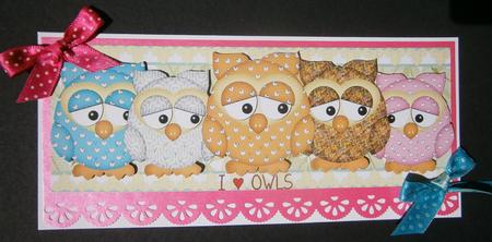 I Love Owls by Davina Rundle