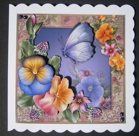 Lush Lilac Pansy by Davina Rundle