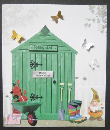 The Green Potting Shed by Davina Rundle
