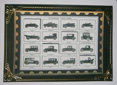 Vintage Car Silhouettes + Easy Layers by Davina Rundle