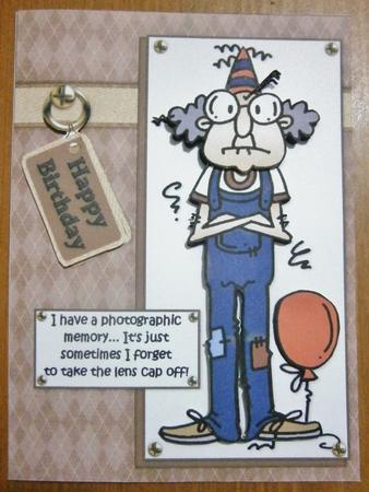 Gus and His Photgraphic Memory by Davina Rundle