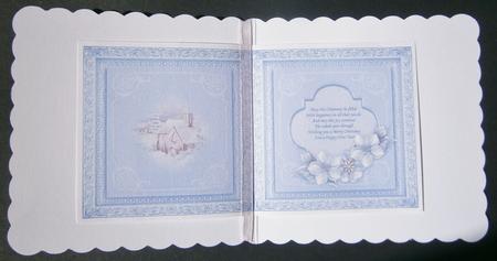 Blue Christmas Church Insert for Cup438665_68 by Davina Rundle