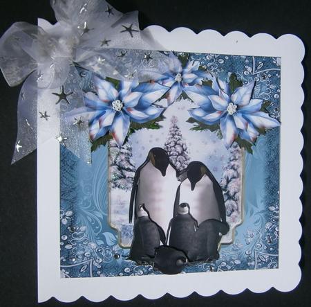 The Penguin Family Christmas Mini Kit by Davina Rundle