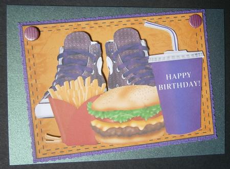 Sneakers and Fast Food 2 by Davina Rundle
