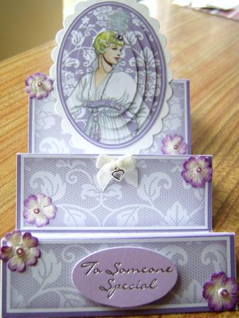 Vintage Beauty Cameo Stair Stepper by Davina Rundle