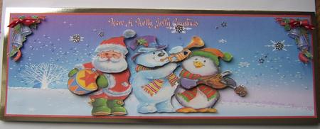 Have a Holly Jolly Christmas Dl Card by Davina Rundle