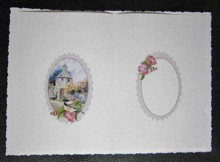 Dovecote Cottage with Winged Friends Pyramid Insert by Davina Rundle