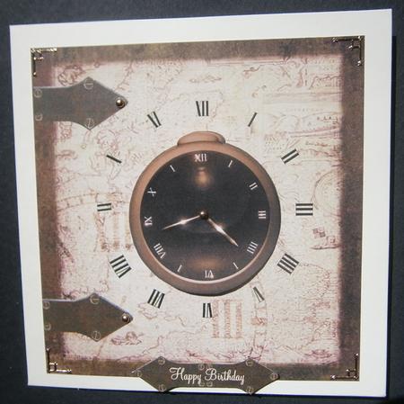Time Card Topper by Davina Rundle