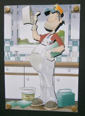 Kitchen Tiler DIY Dude by Davina Rundle