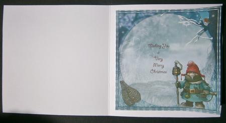 Bah Humbug Christmas Insert by Davina Rundle