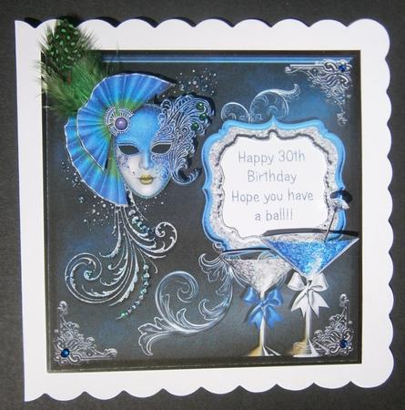 Add Your Own Greeting - Glitz & Glam by Davina Rundle