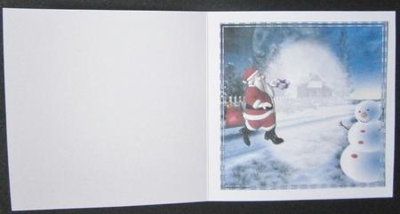 Bad Santa Blank Insert by Davina Rundle