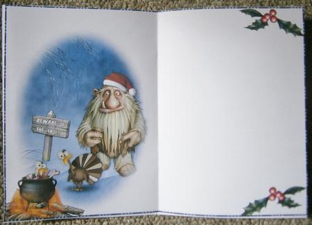 Get Stuffed This Christmas Blank Insert by Davina Rundle