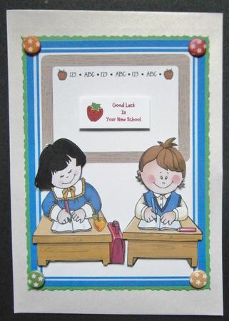 Children Learning to Write by Davina Rundle