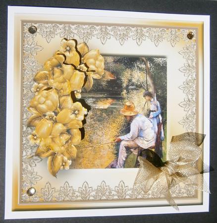 Lazy Afternoon Framed Art Mini Kit by Davina Rundle