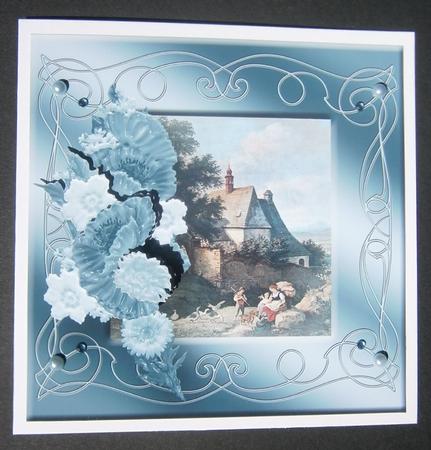 A Country Scene Framed Art Mini Kit by Davina Rundle