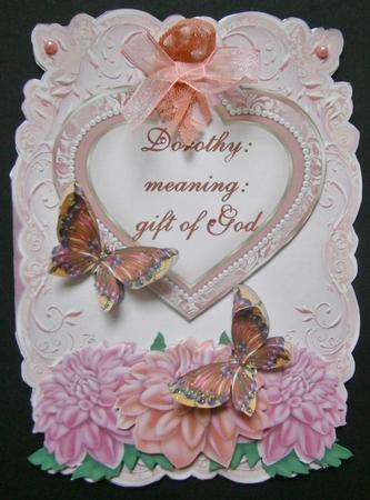 Name & Meaning Card - Dorothy by Davina Rundle