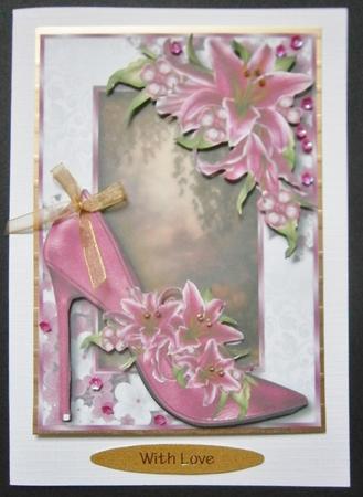 Pink Stiletto & Gorgeous Stargazer Lilies by Davina Rundle