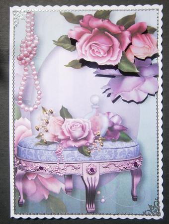 Beautiful Belle Epoque Roses + Decoupage by Davina Rundle