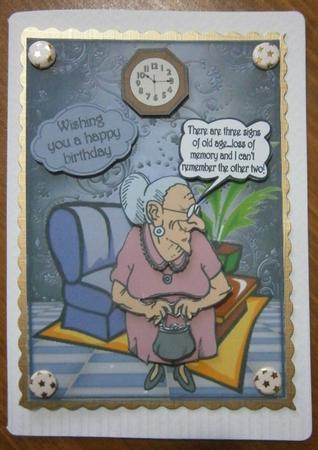 Three Signs of Old Age by Davina Rundle