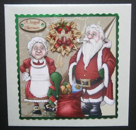 Mr and Mrs Christmas by Davina Rundle