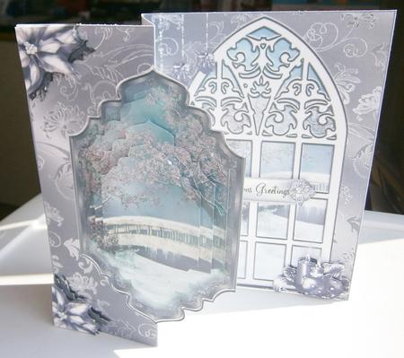 The Winter Window No Holes Fold Mini Kit by Davina Rundle