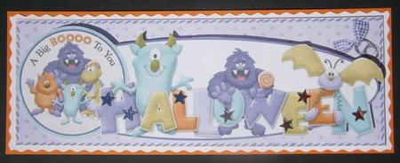 Boo to You Halloween Large Dl by Davina Rundle