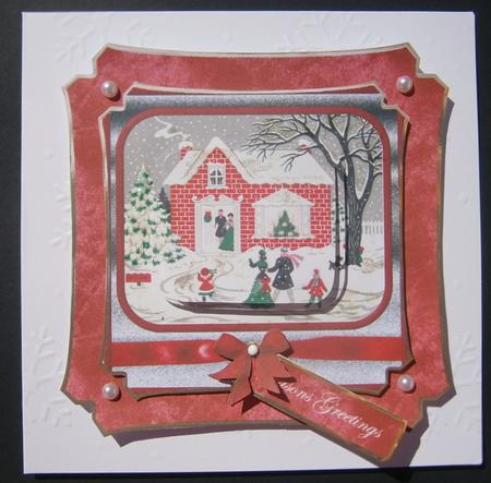 Vintage Special Friends at Christmas by Davina Rundle