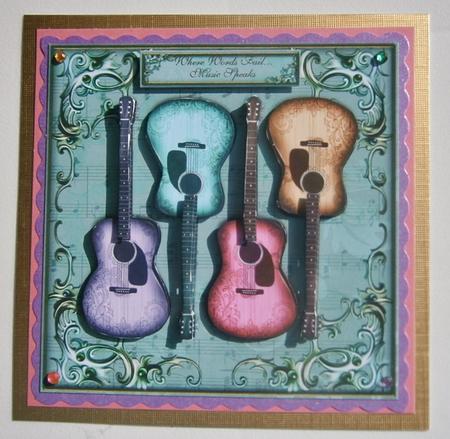Where Words Fail Music Speaks - Guitar by Davina Rundle