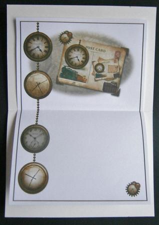 Time Travel Blank Insert by Davina Rundle