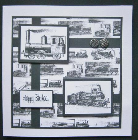 On the Railway Mono by Davina Rundle