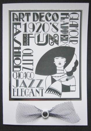 Art Deco Elegance Subway Print by Davina Rundle