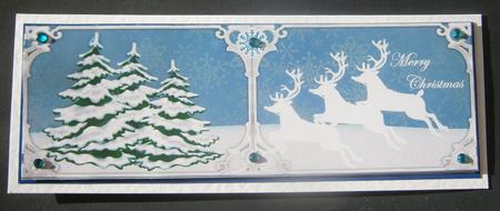 Large Dl Vintage Christmas by Davina Rundle
