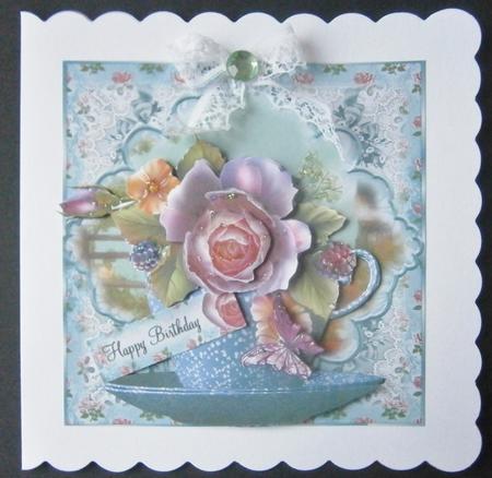 Beautiful Blue Time for Tea Kit by Davina Rundle