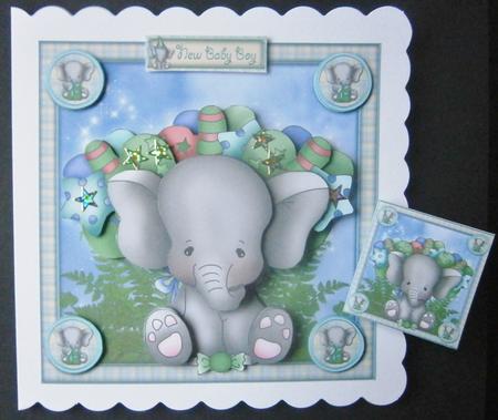 Blue Birthday Balloons by Davina Rundle
