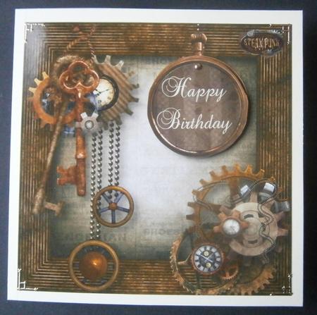 Male Topper Cogs, Keys & Watches by Davina Rundle