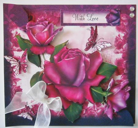 Twilight Roses Over the Edge Card Kit by Davina Rundle