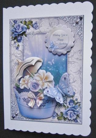 Violet Cupcake A5 Mini Kit by Davina Rundle