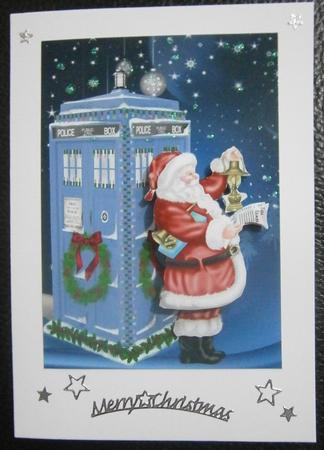 Time Lord Santa by Davina Rundle
