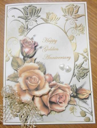 Happy Golden Anniversary by Davina Rundle