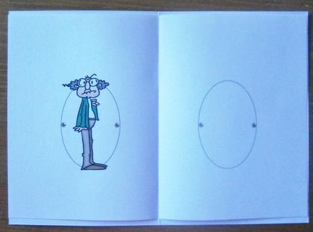 Gus and His Train of Thought Insert by Davina Rundle