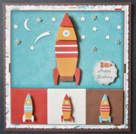 Retro Rocket by Davina Rundle