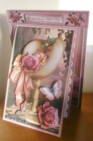 3 in 1 Floral Bonnet by Davina Rundle