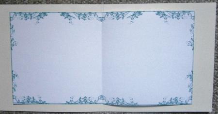 Rambling Rose Blank Insert by Davina Rundle