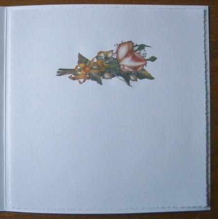 Dl Insert Painted Flower by Davina Rundle