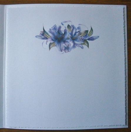 Dl Insert Winter Lillies by Davina Rundle